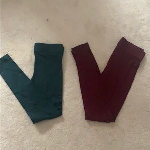 Lot of 2 Forever 21 Leggings